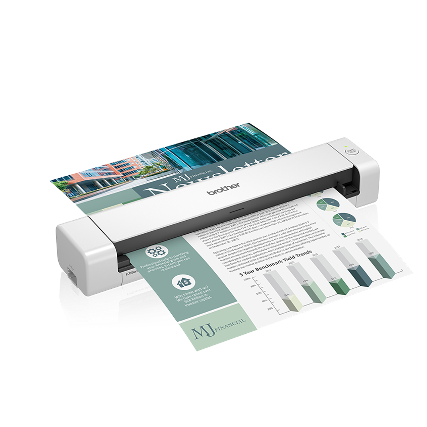 Brother DS740D Escáner Portátil  2