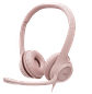  Audífonos con Micrófono, Supresión De Ruido, Color Rosado - thumbnail 1