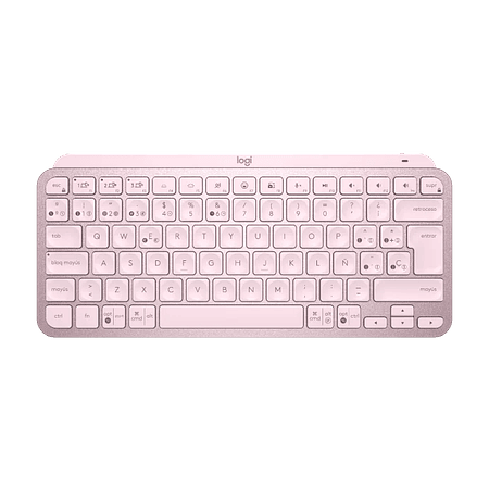 Logitech MX Keys Mini Teclado Inalámbrico Color Rosado
