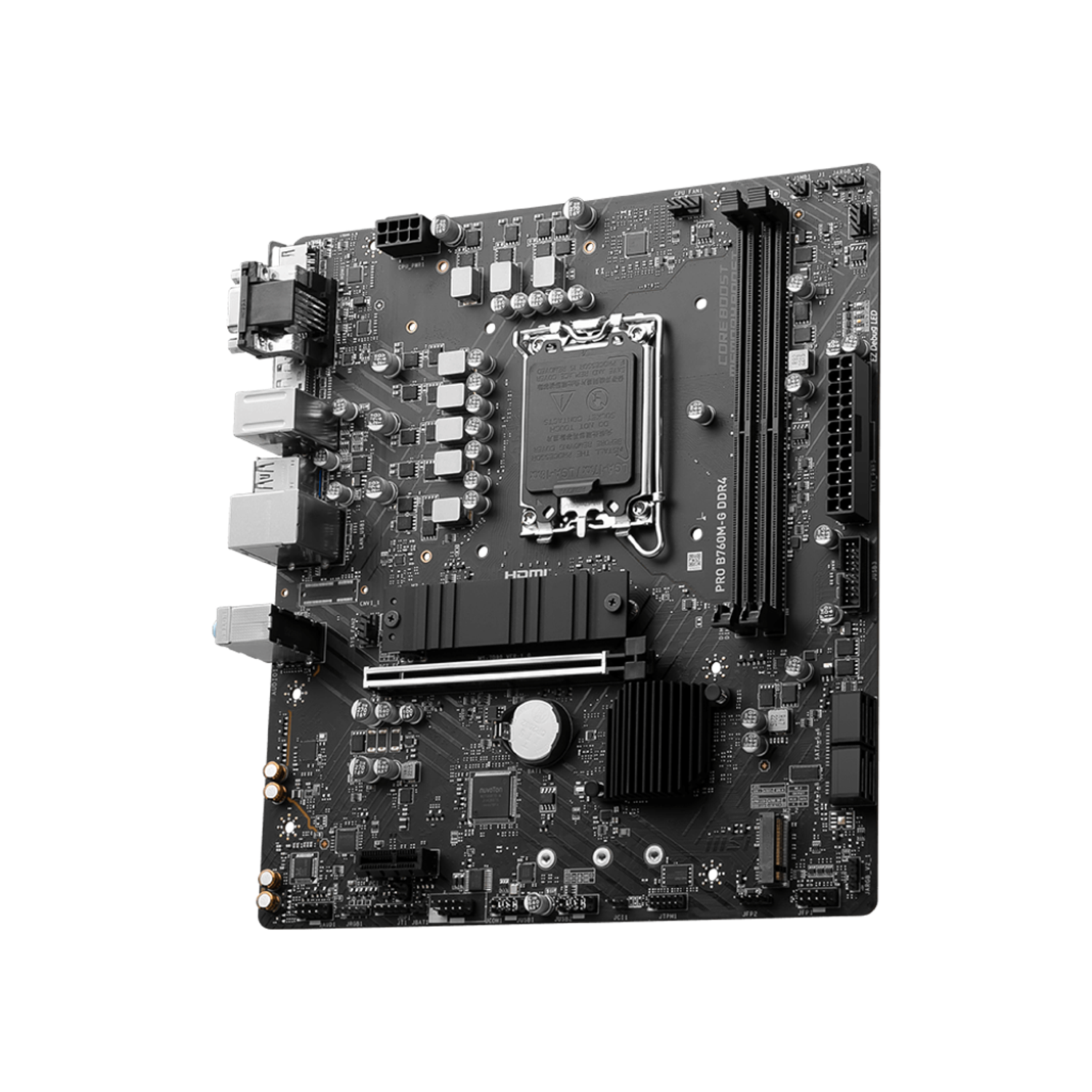 MSI PRO B760M-G DDR4 Placa Madre Micro ATX Socket LGA1700 B760 Chipset 3