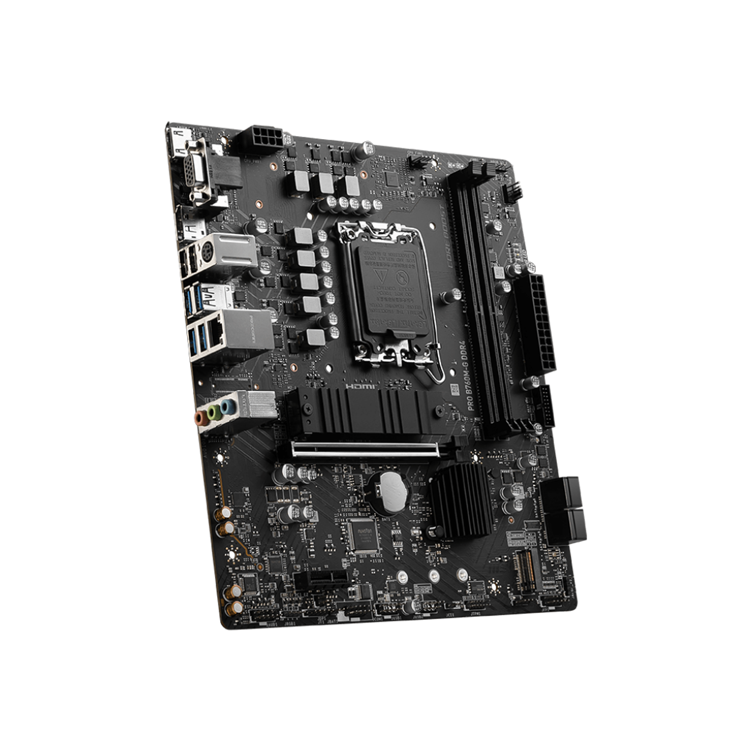 MSI PRO B760M-G DDR4 Placa Madre Micro ATX Socket LGA1700 B760 Chipset 4