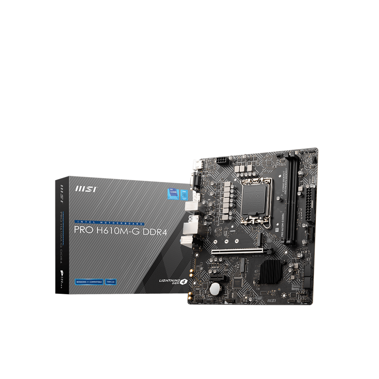 MSI PRO H610M-G DDR4 Placa Madre micro ATX 1