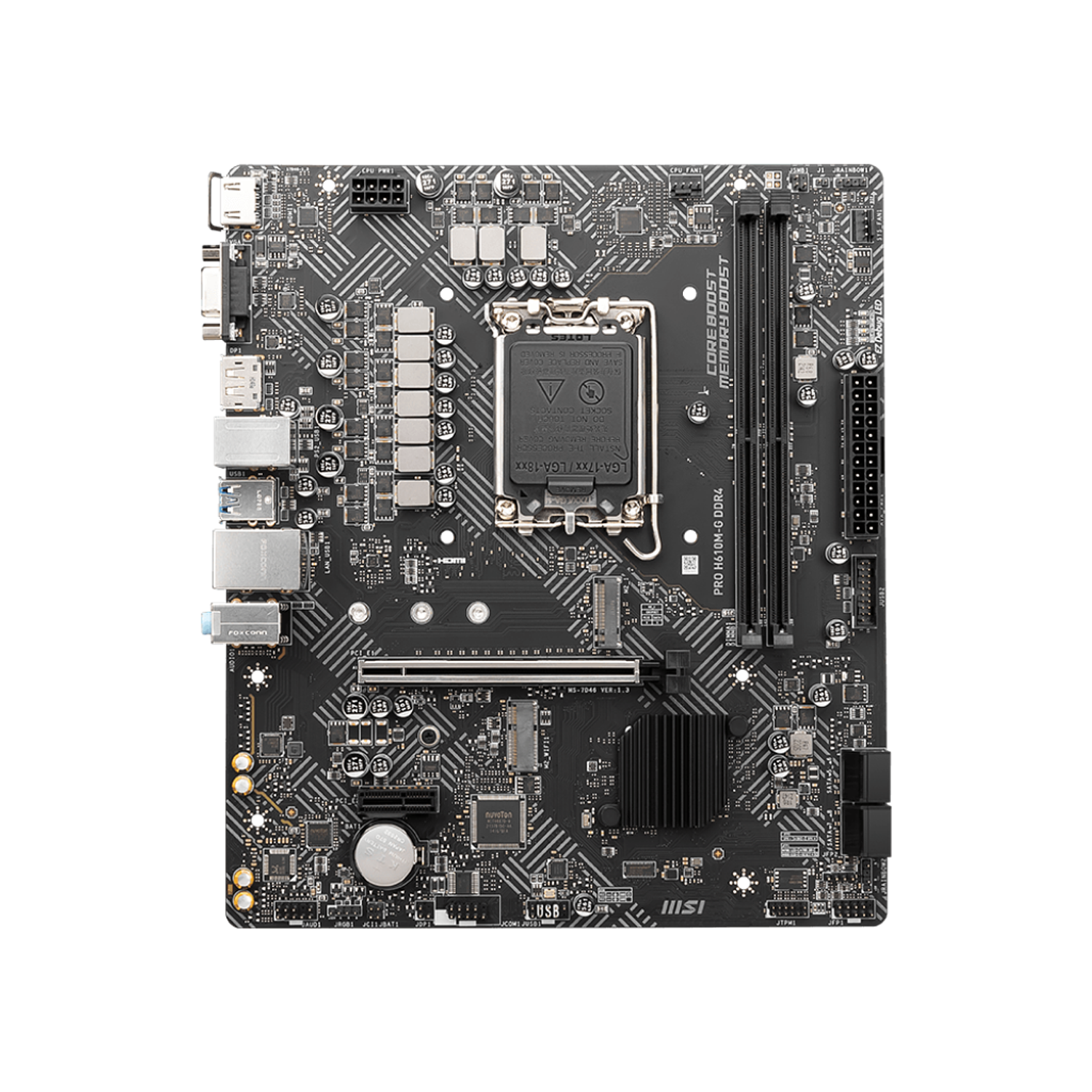 MSI PRO H610M-G DDR4 Placa Madre micro ATX 2