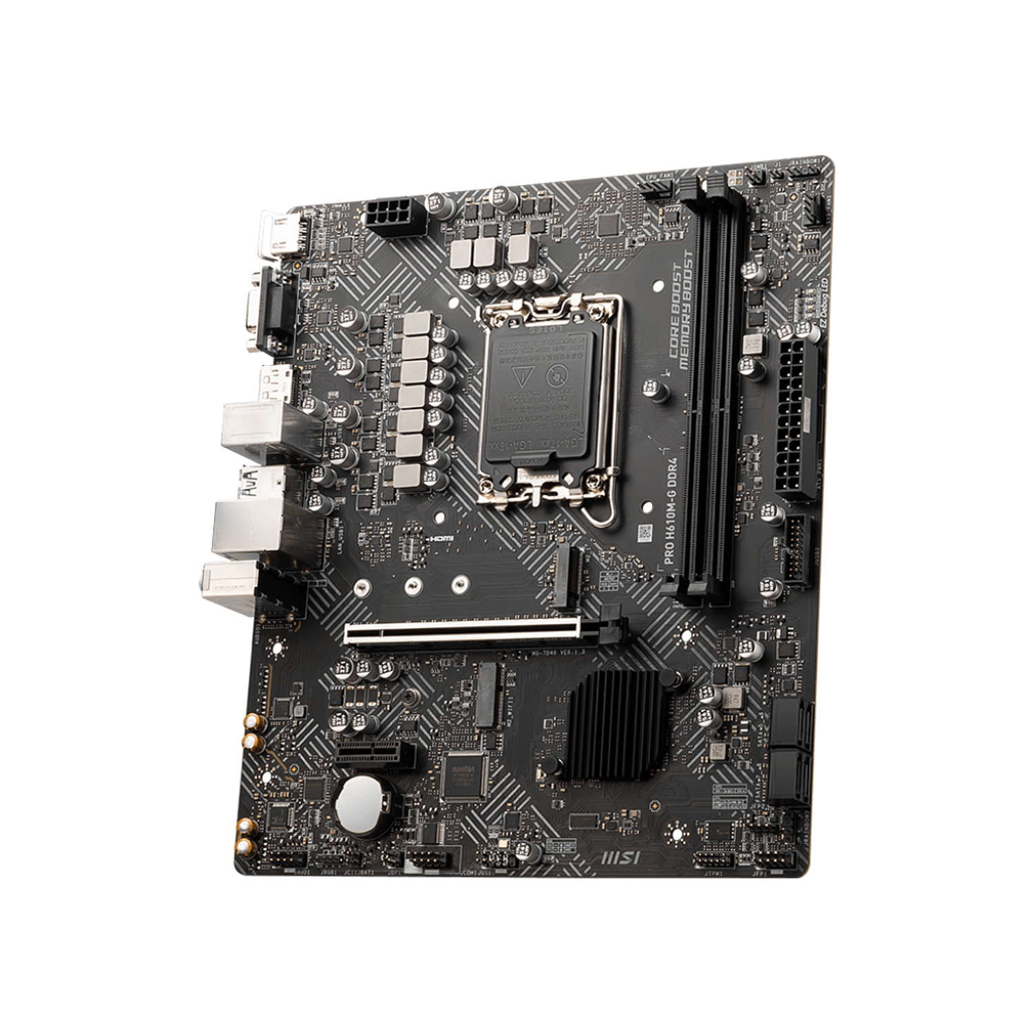 MSI PRO H610M-G DDR4 Placa Madre micro ATX 3