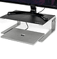 StarTech Base para Monitor Riser de Acero y Aluminio Soporte de Altura Ajustable - Miniatura 7