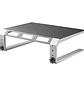 StarTech Base para Monitor Riser de Acero y Aluminio Soporte de Altura Ajustable - Miniatura 4