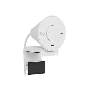  Logitech Brio 300 Cámara Web, Full HD 1080p/30FPS, Micrófono Integrado, USB-C, Color Blanco