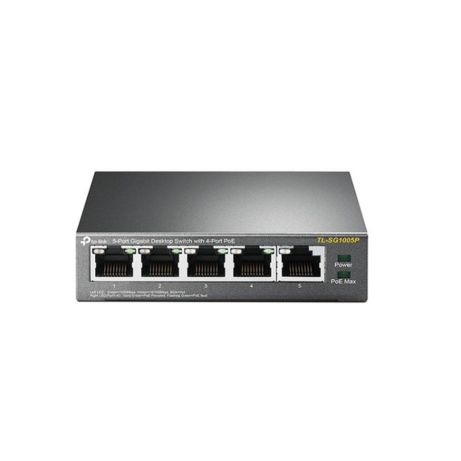 TP-Link TL-SG1005P Switch de Sobremesa de 5 Puertos Gigabit con 4 Puertos PoE 1