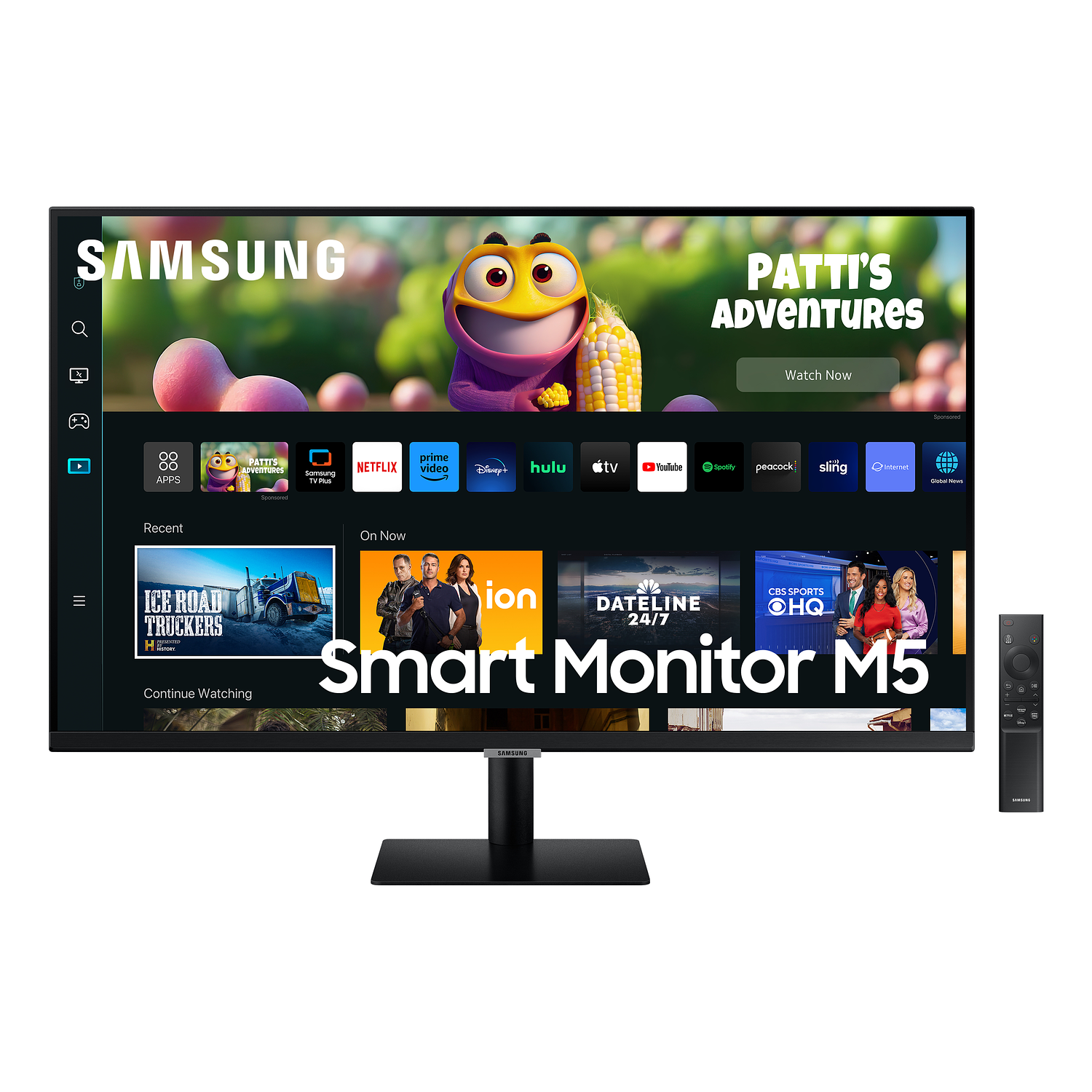 Samsung Smart Monitor M5 LS27CM500ELXZS Full HD LED Negro 1