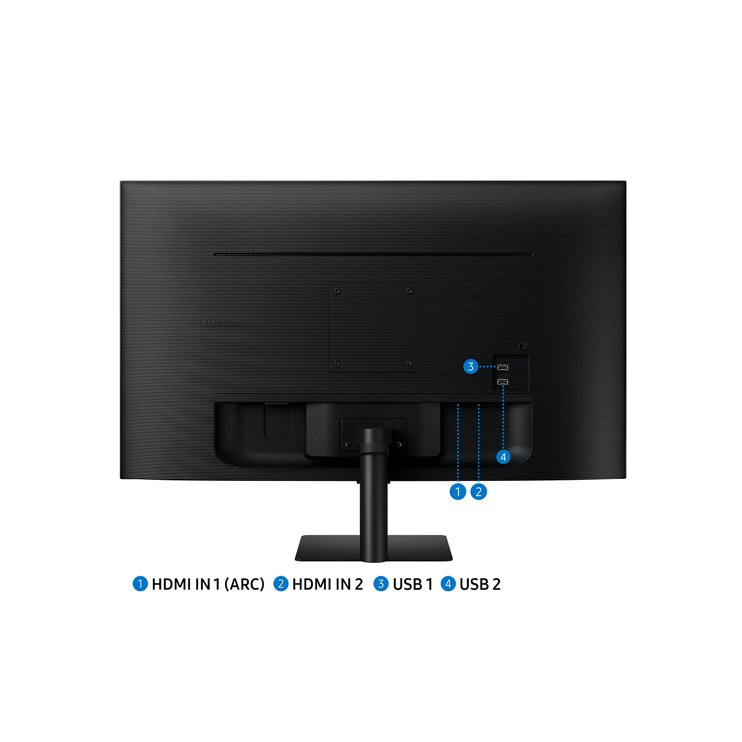 Samsung Smart Monitor M5 LS27CM500ELXZS Full HD LED Negro 6
