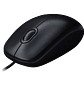 Logitech M100 Mouse Diestro Zurdo Optico 3 Botones USB  - Miniatura 3