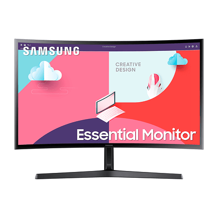 Samsung Essential Monitor Curvo 27 Pulgadas