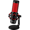 HyperX QuadCast Micrófono Gamer USB Color Rojo y Negro 