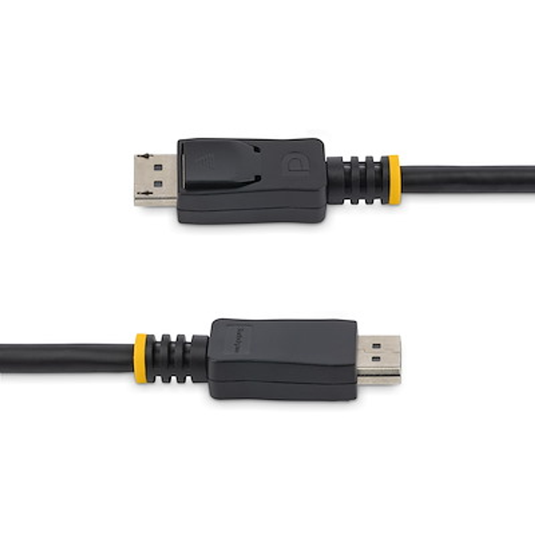 Cable DisplayPort 1,8m Certificado con Pestillos  Negro