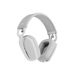 Logitech Zone Vibe 100 Audífonos Inalámbricos, Over-Ear, Wireless Bluetooth, Color Blanco