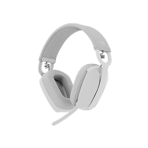 Logitech Zone Vibe 100 Audífonos Inalámbricos, Over-Ear, Wireless Bluetooth, Color Blanco