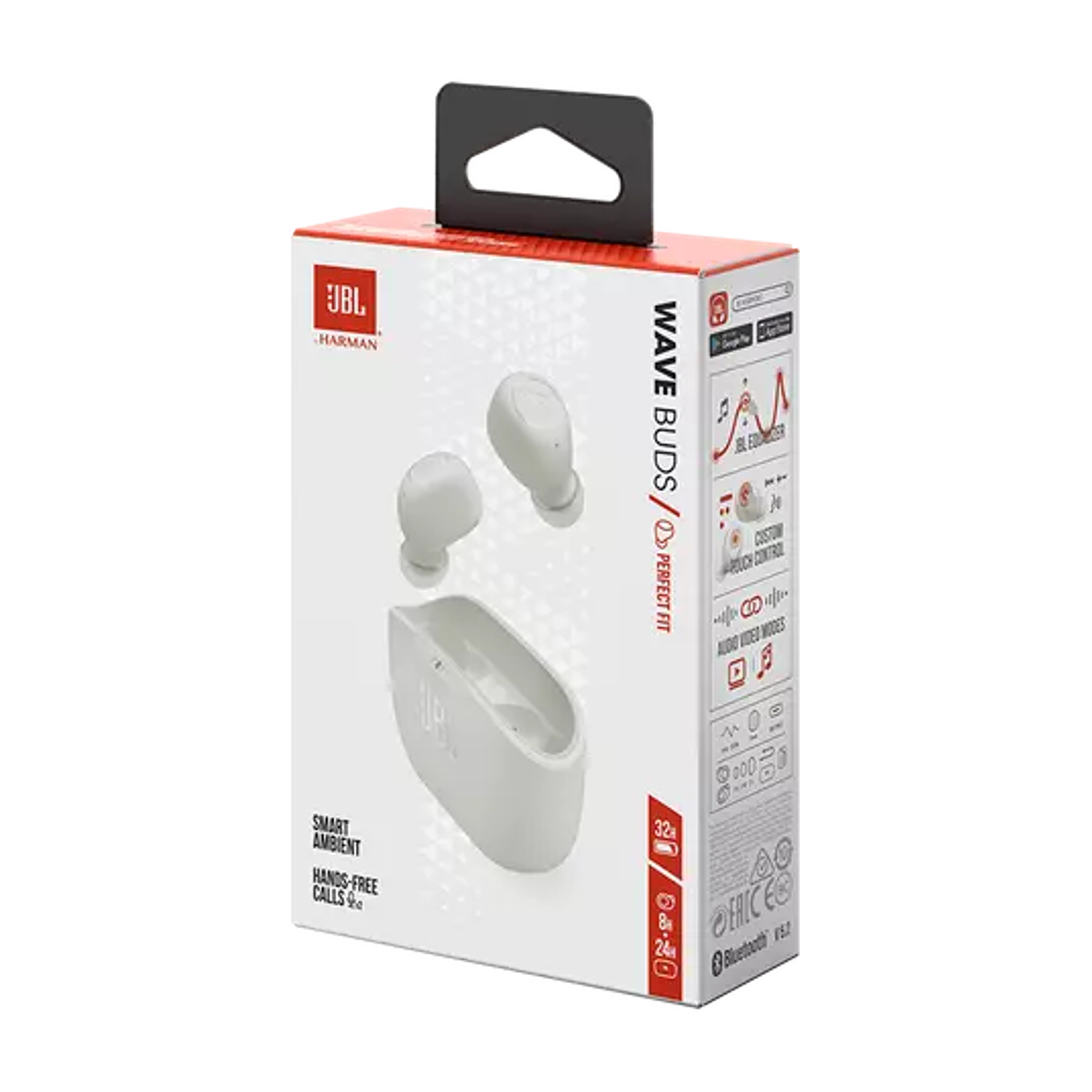 JBL Wave Buds Auriculares Inalámbricos Bluetooth Color Blanco 11