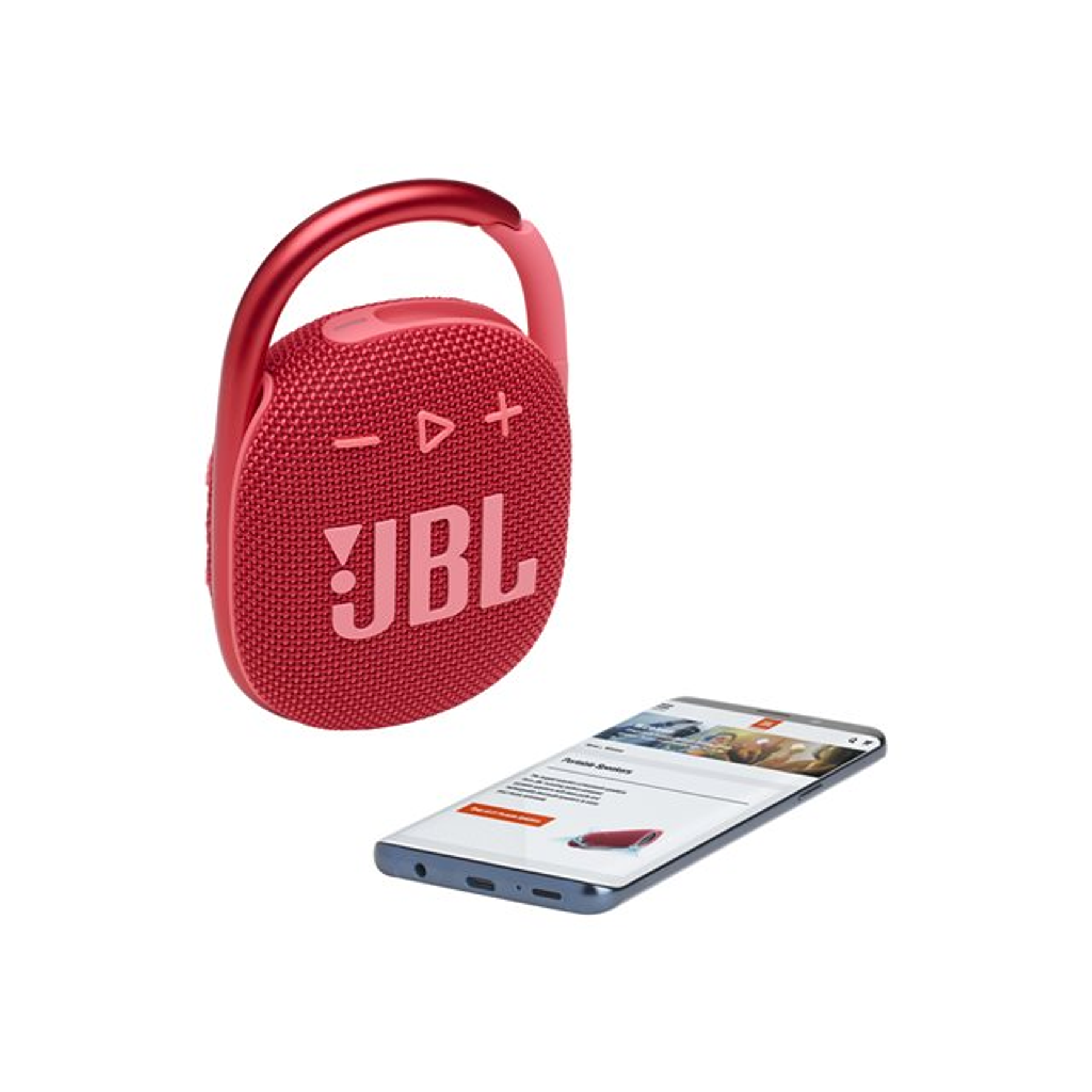 JBL Clip 4 Parlante Inalambrico Color Rojo
