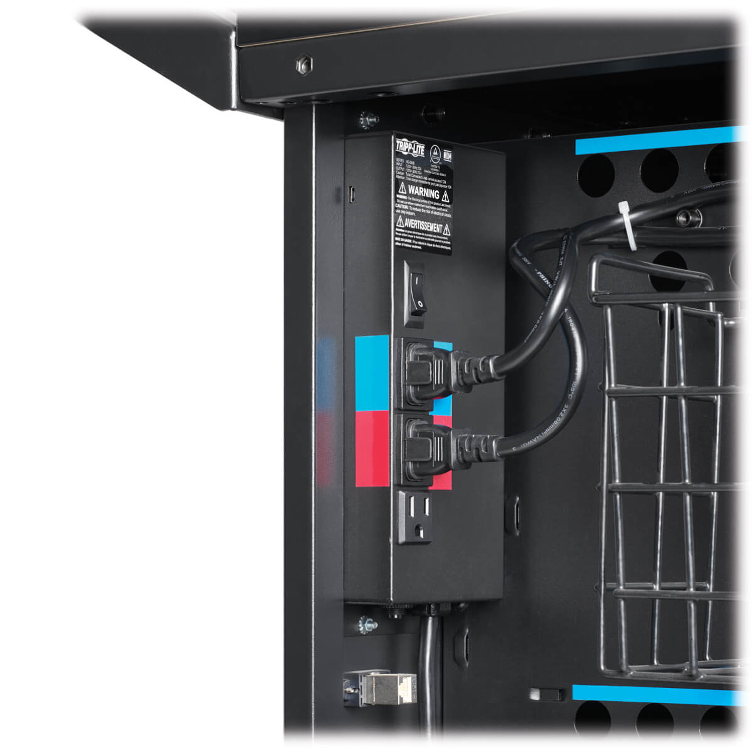 Tripp Lite Estación Móvil de Carga 36 Dispositivos 8
