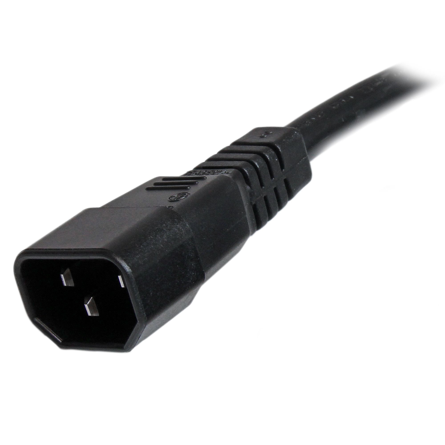 StarTech Cable 1,8m 14 AWG Adaptador Jumper Bridge IEC C14 a IEC C15 Para Servidor UPS 2