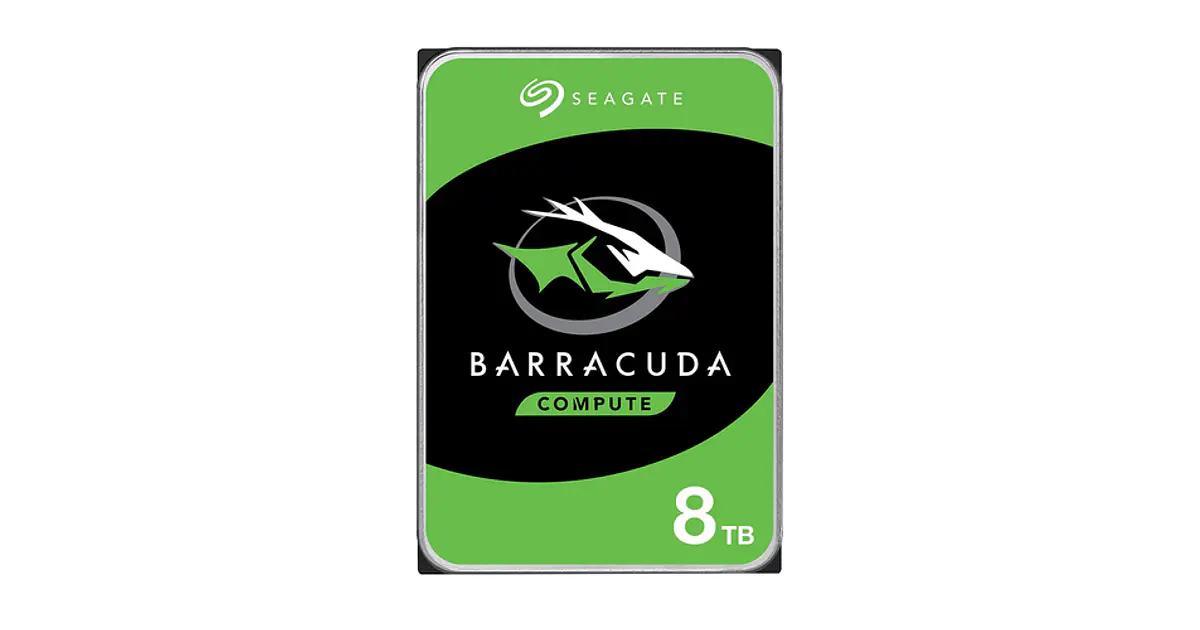 Seagate BarraCuda 3.5 Disco Duro 8TB para PC , 5400RPM, 256