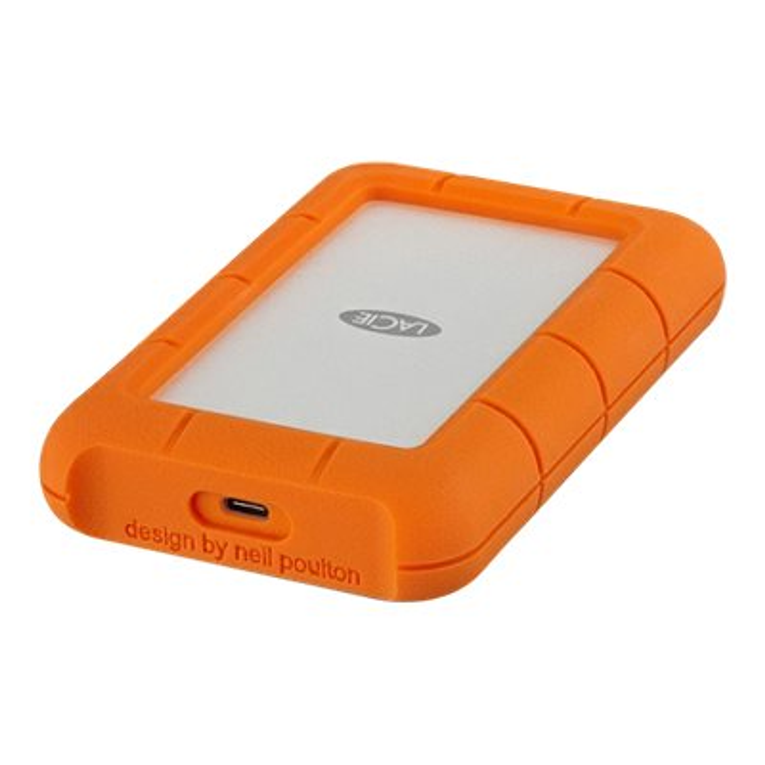 LaCie Rugged Disco Duro Externo USB-C, 4 TB, USB 3.1 Gen 1, Conector USB-C, Naranja 3