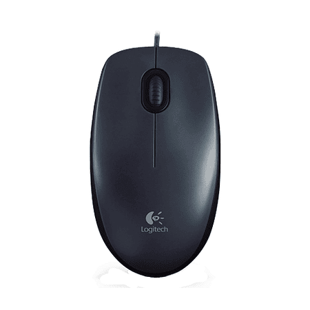 Logitech M90 Mouse Alambrico Color Negro