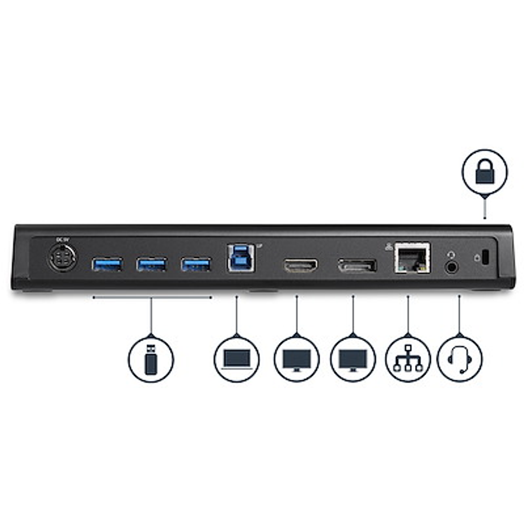 StarTech Docking Station USB 3.0 para Dos Monitores con HDMI