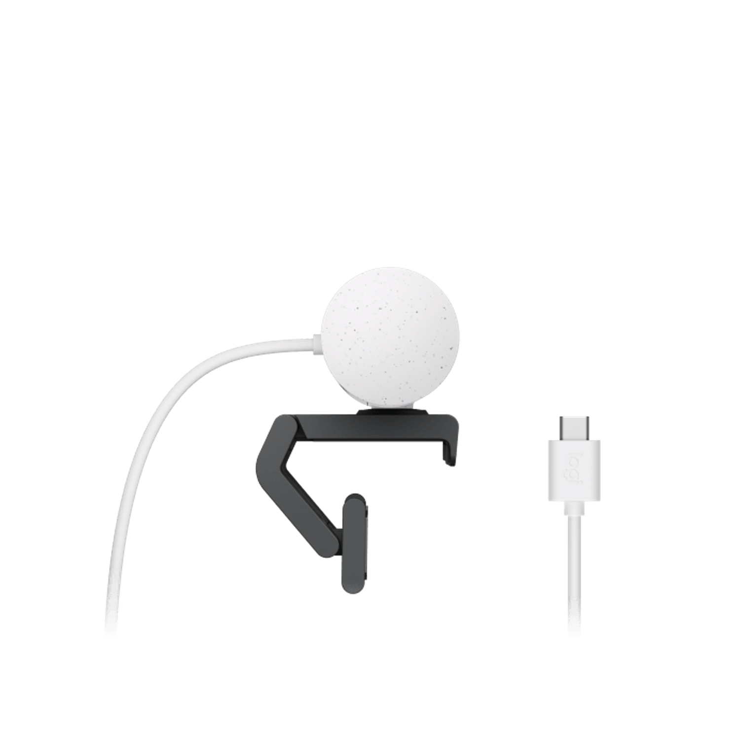 Logitech BRIO 500 Elegante Color Blanco Nieve 5