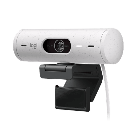 Logitech BRIO 500 Elegante Color Blanco Nieve