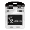 Kingston KC600 Cifrado SSD 2 TB Interno 2.5