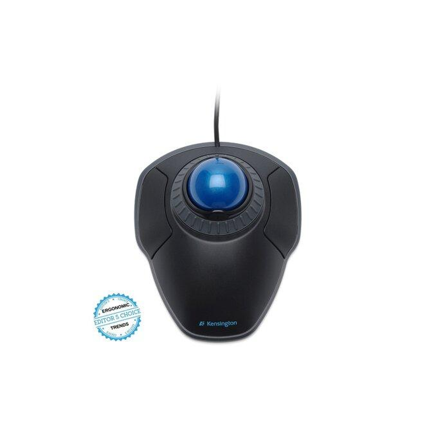 Kensington Trackball Con Cable Orbit Con Anillo De Desplazamiento  Color Negro 1