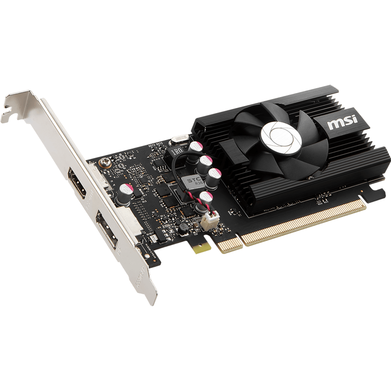 MSI Tarjeta Grafica GeForce GT 1030 4GD4 LP OC 3