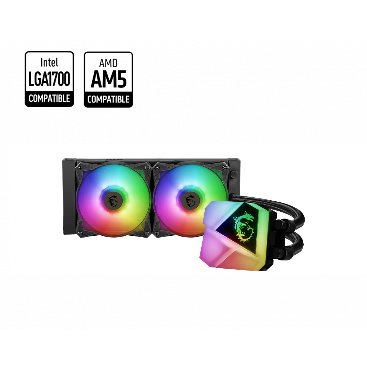 MSI Sistema de refrigeración C240 ARGB 240mm LGA1700/AM5 1