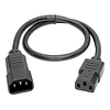 Tripplite Cable de Alimentación para PDU C13 a C14 - 10A, 250V, 18 AWG, 61 cm