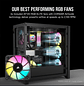 CORSAIR iCUE 5000D RGB Airflow Gabiente Torre mediar ATX Negro - thumbnail 2