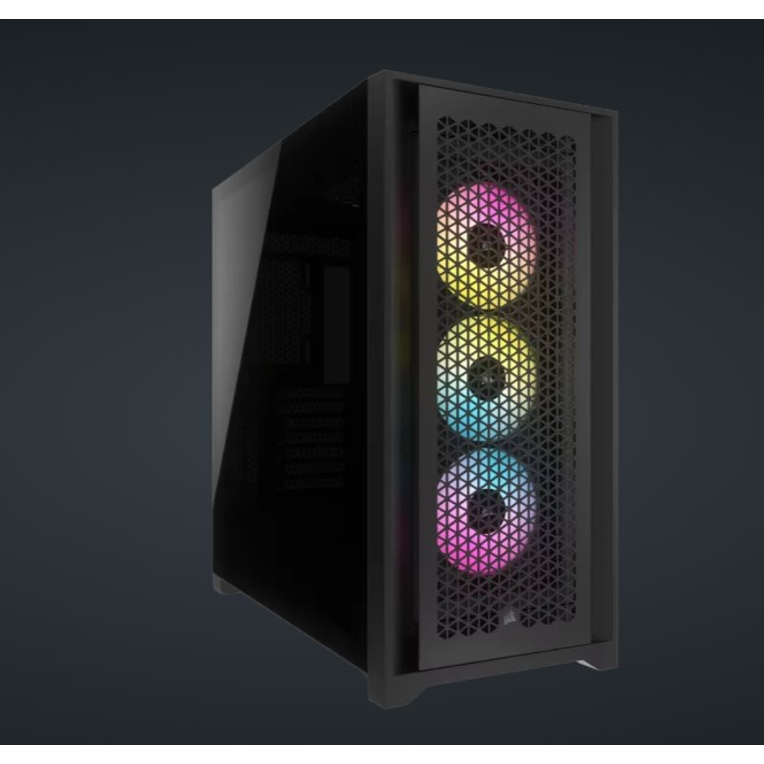CORSAIR iCUE 5000D RGB Airflow Gabiente Torre mediar ATX Negro 1
