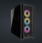 CORSAIR iCUE 5000D RGB Airflow Gabiente Torre mediar ATX Negro - thumbnail 1
