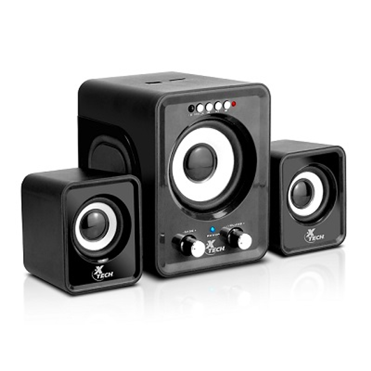 Xtech Sistema de Parlantes de 2.1 Canales 1