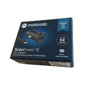 Motorola Cargador de Automovil Universal Tipo C