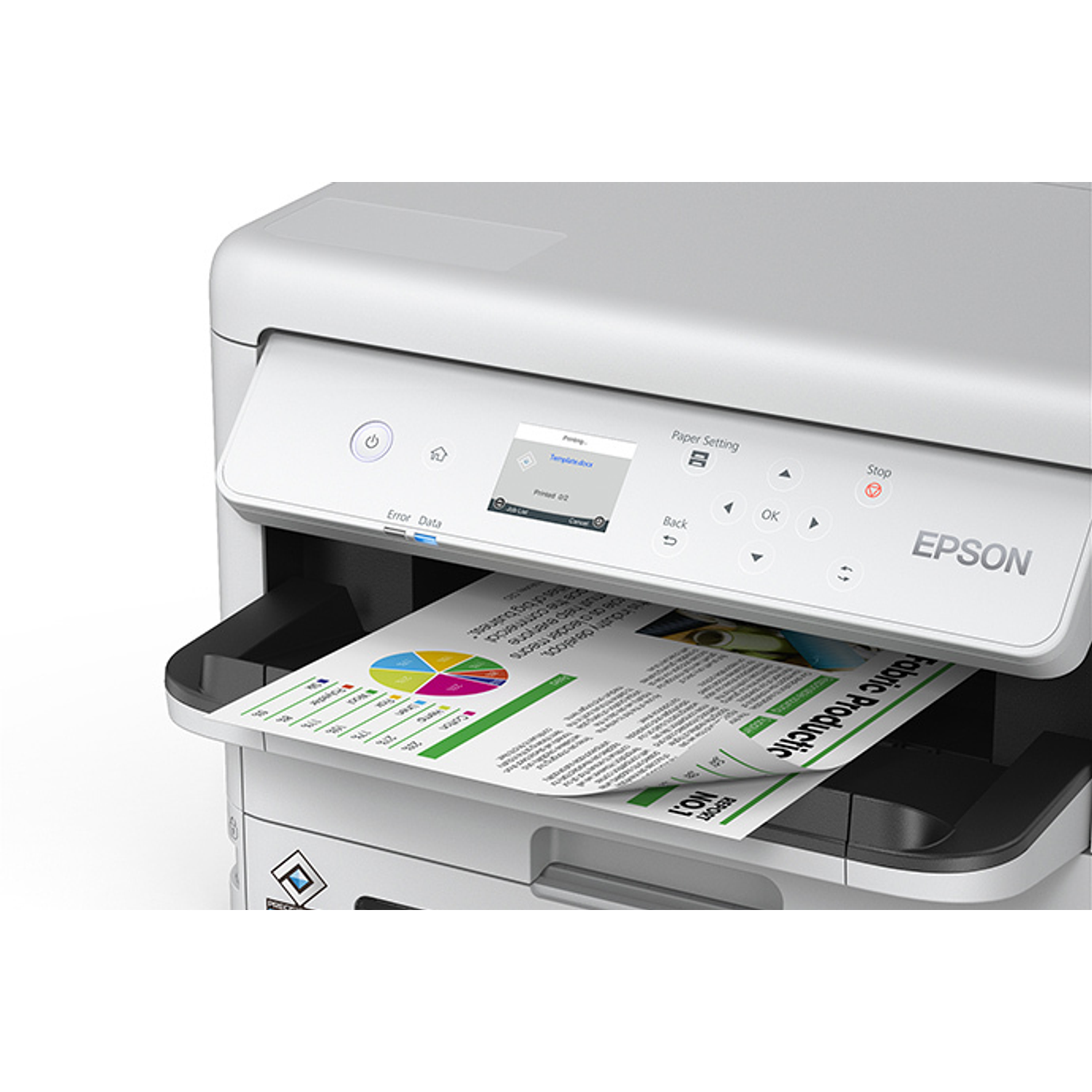 Epson WorkForce Pro WF-C5390 Impresora de Inyección de Tinta Color 6