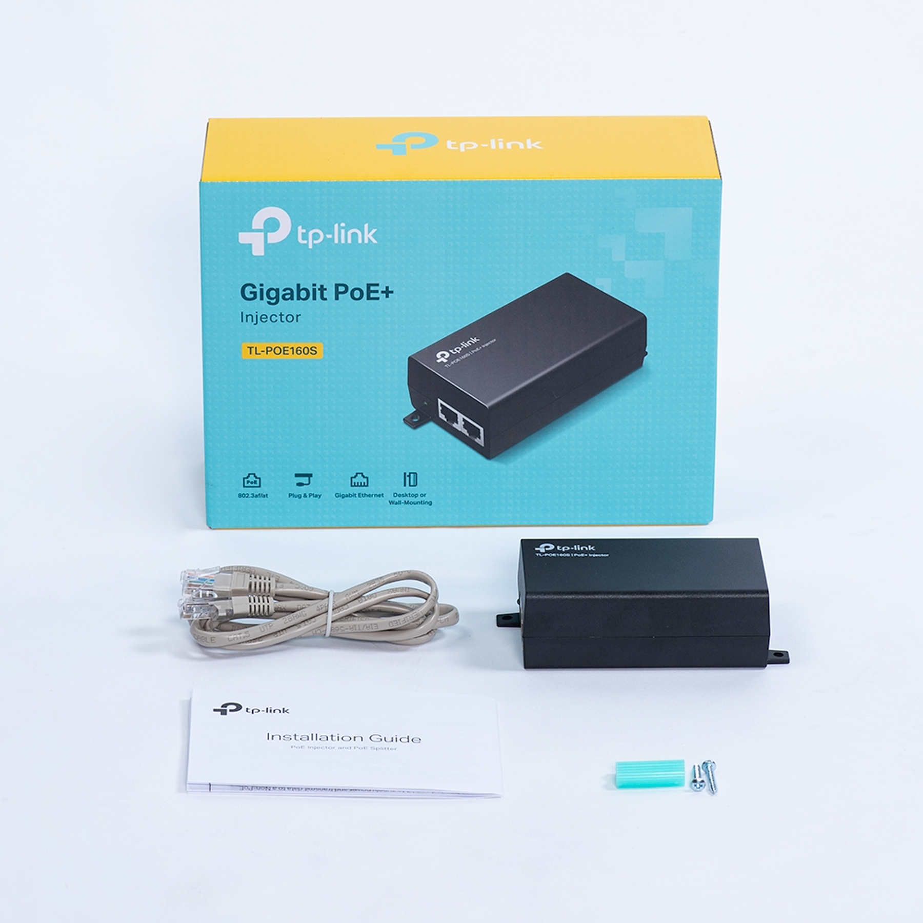 TP-Link TL-POE160S Separador PoE Conectores De Salida 