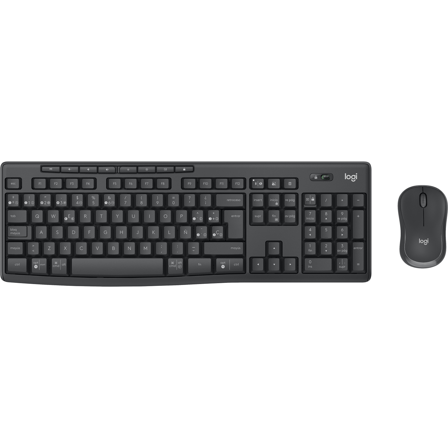 Logitech MK370 Teclado y Mouse Inalámbrico 1