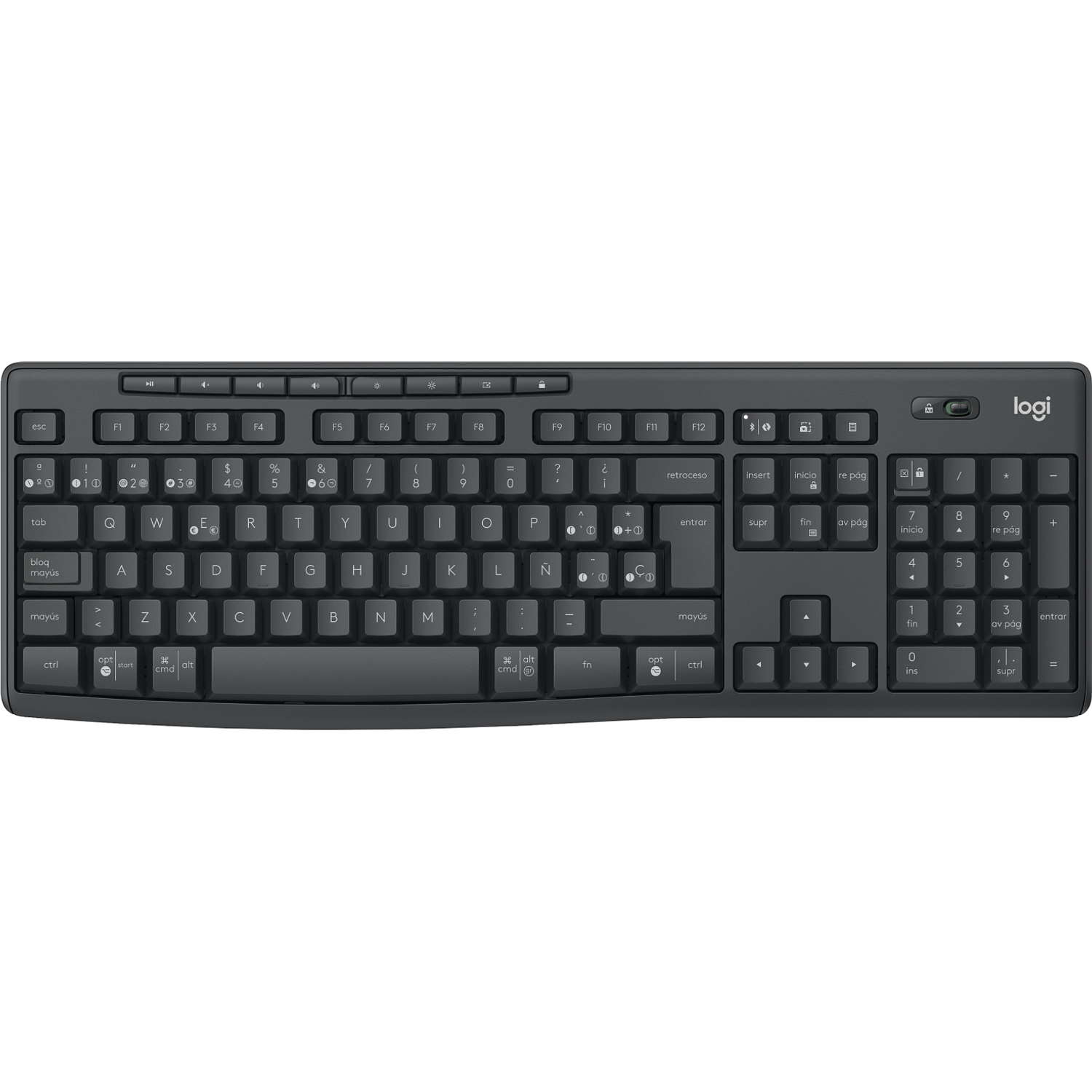 Logitech MK370 Teclado y Mouse Inalámbrico 4