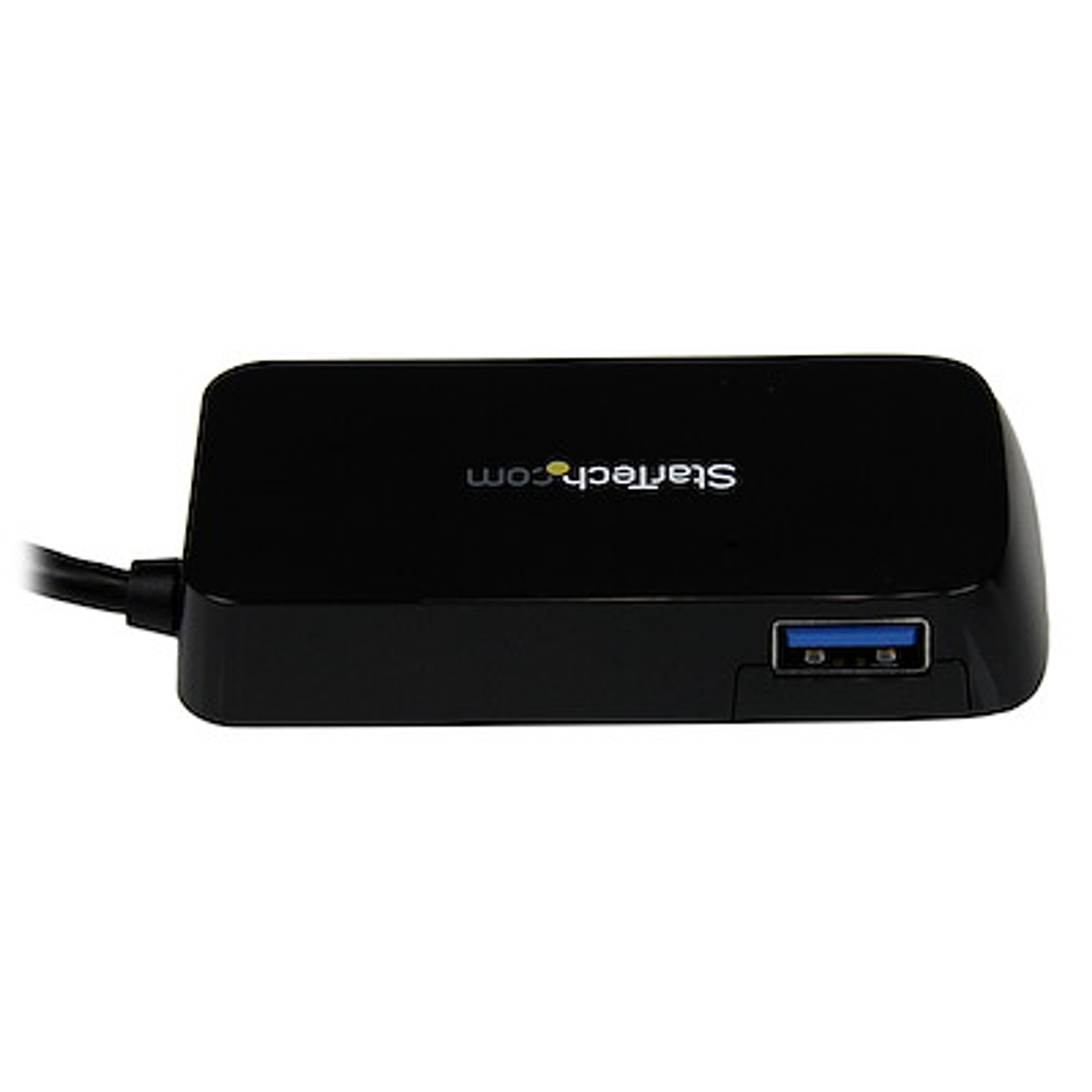 StarTech Hub USB 3.0 4 Puertos para Notebook, Estilo y Velocidad en Negro