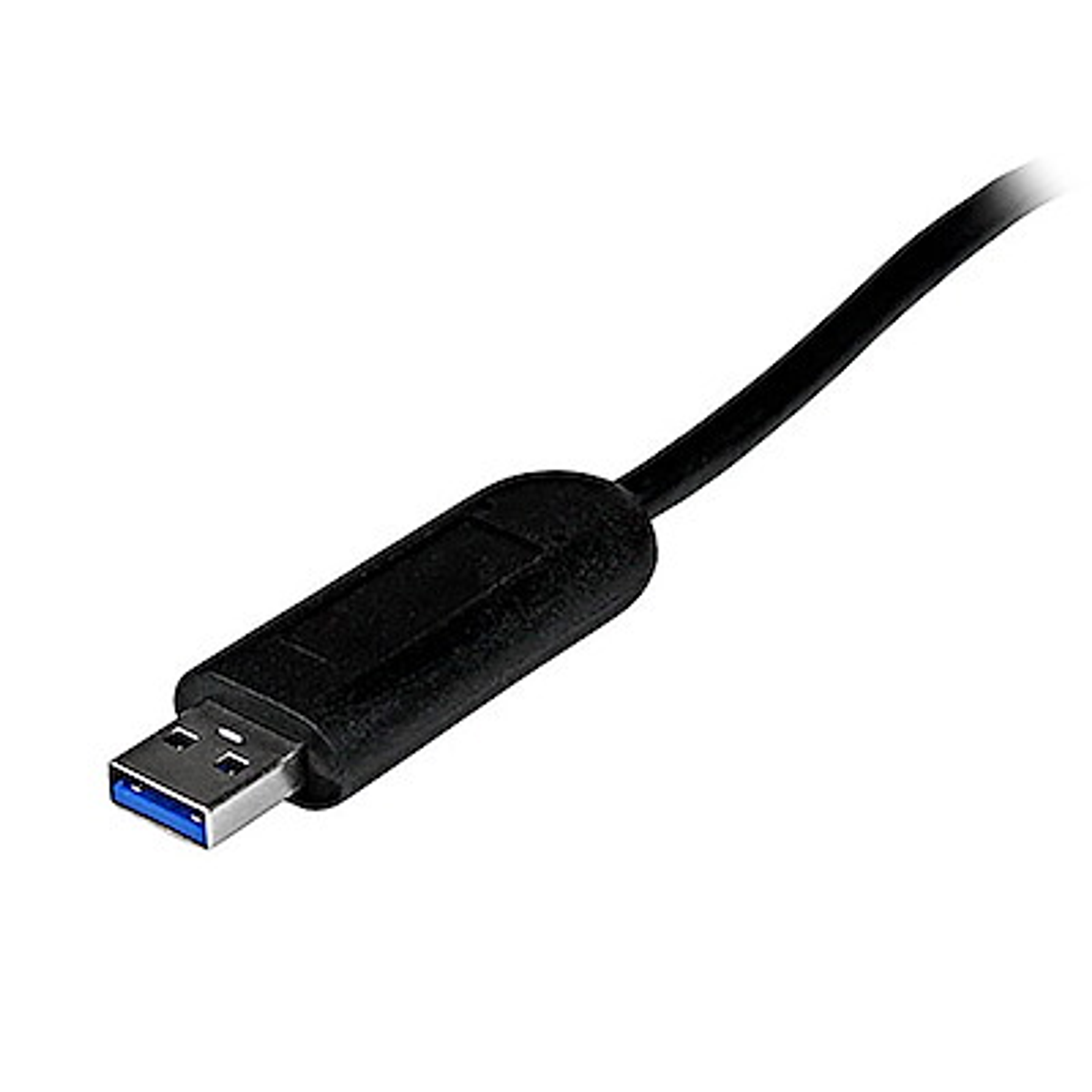 StarTech Hub USB 3.0 4 Puertos, Negro, Portátil y Veloz