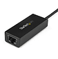 StarTech Conectividad Veloz en Negro Adaptador USB 3.0 a Ethernet Gigabit  - Miniatura 1