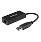 StarTech Conectividad Veloz en Negro Adaptador USB 3.0 a Ethernet Gigabit  - Miniatura 3