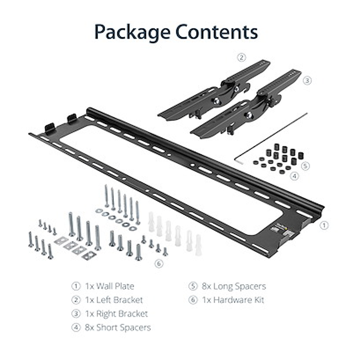 StarTech Soporte VESA de Pared para Televisor o Monitor LCD, LED o Plasma de 32 a 75 Pulgadas 6