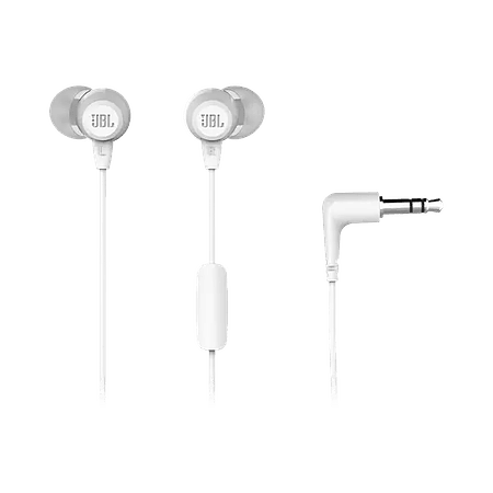 JBL C50HI Audifonos In-Ear con Jack 3,5 mm Color Blanco 